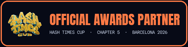 Sam Pedro, Official Awards Partner, Hash Times Cup Chapter 5